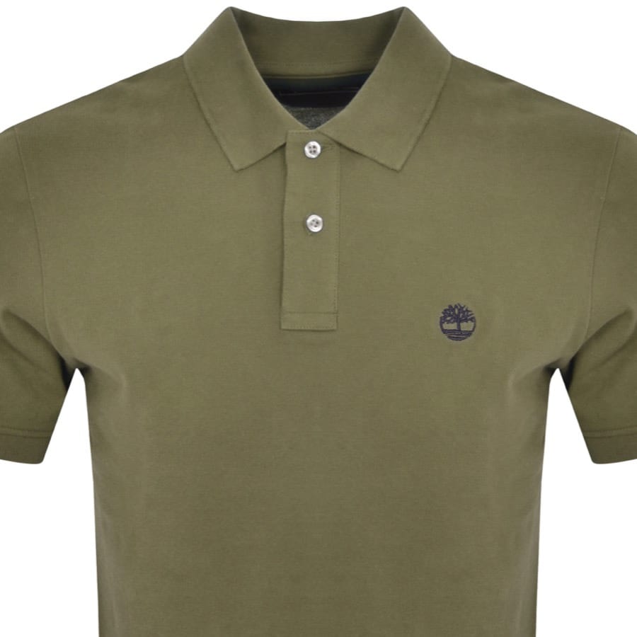 Timberland Millers River Polo T Shirt Khaki